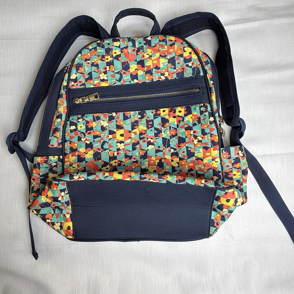 Lularoe Multicolor Floral Large Laptop Supply Canvas Backpack New